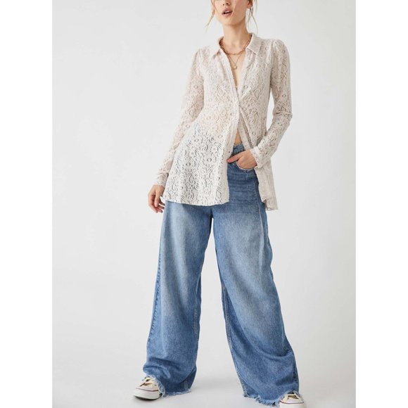 🎉LAST CHANCE🎉 FREE PEOPLE Heather Tunic / Champagne Dream - Picture 5 of 6